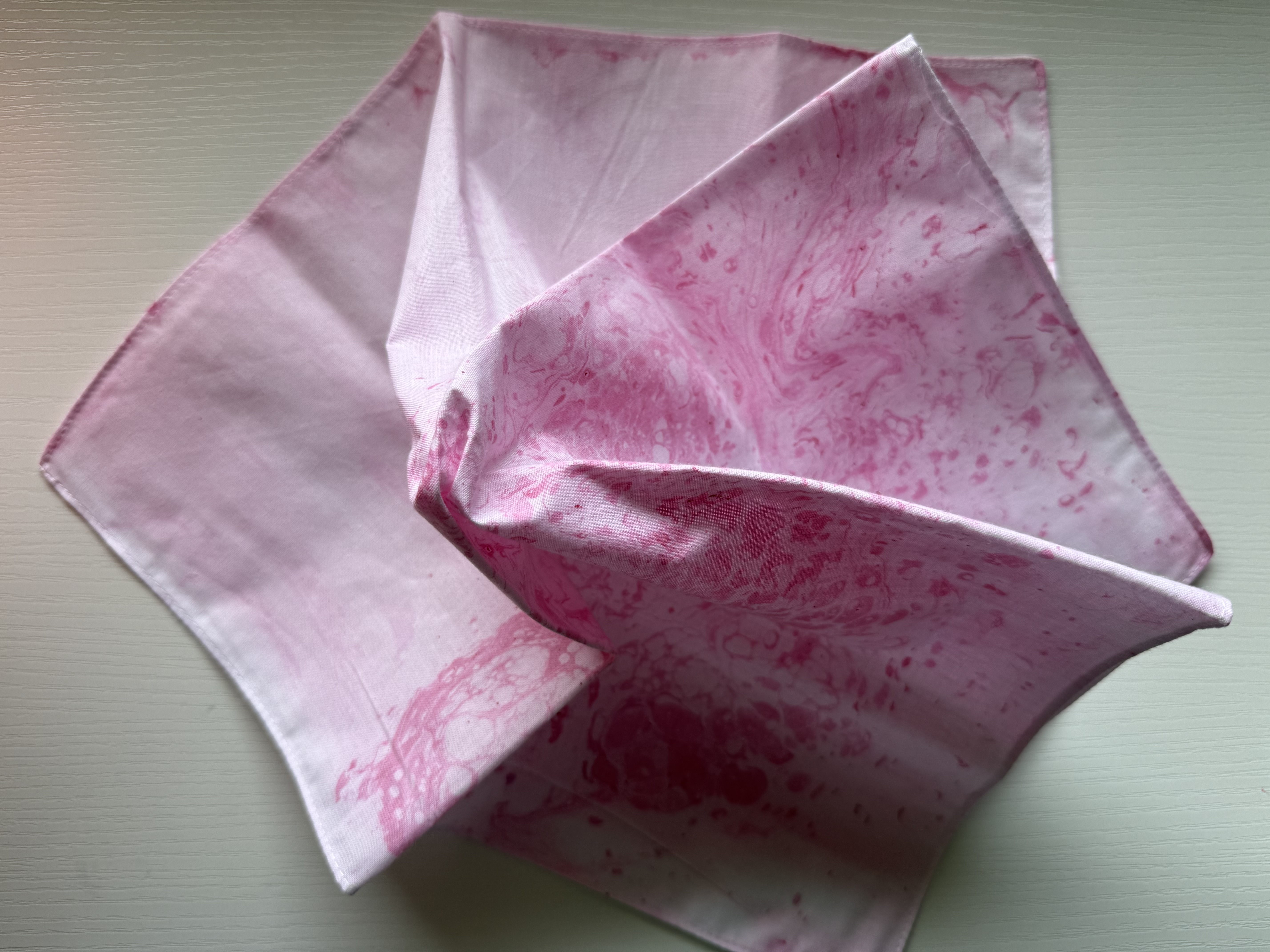 Pink Handkerchief 10