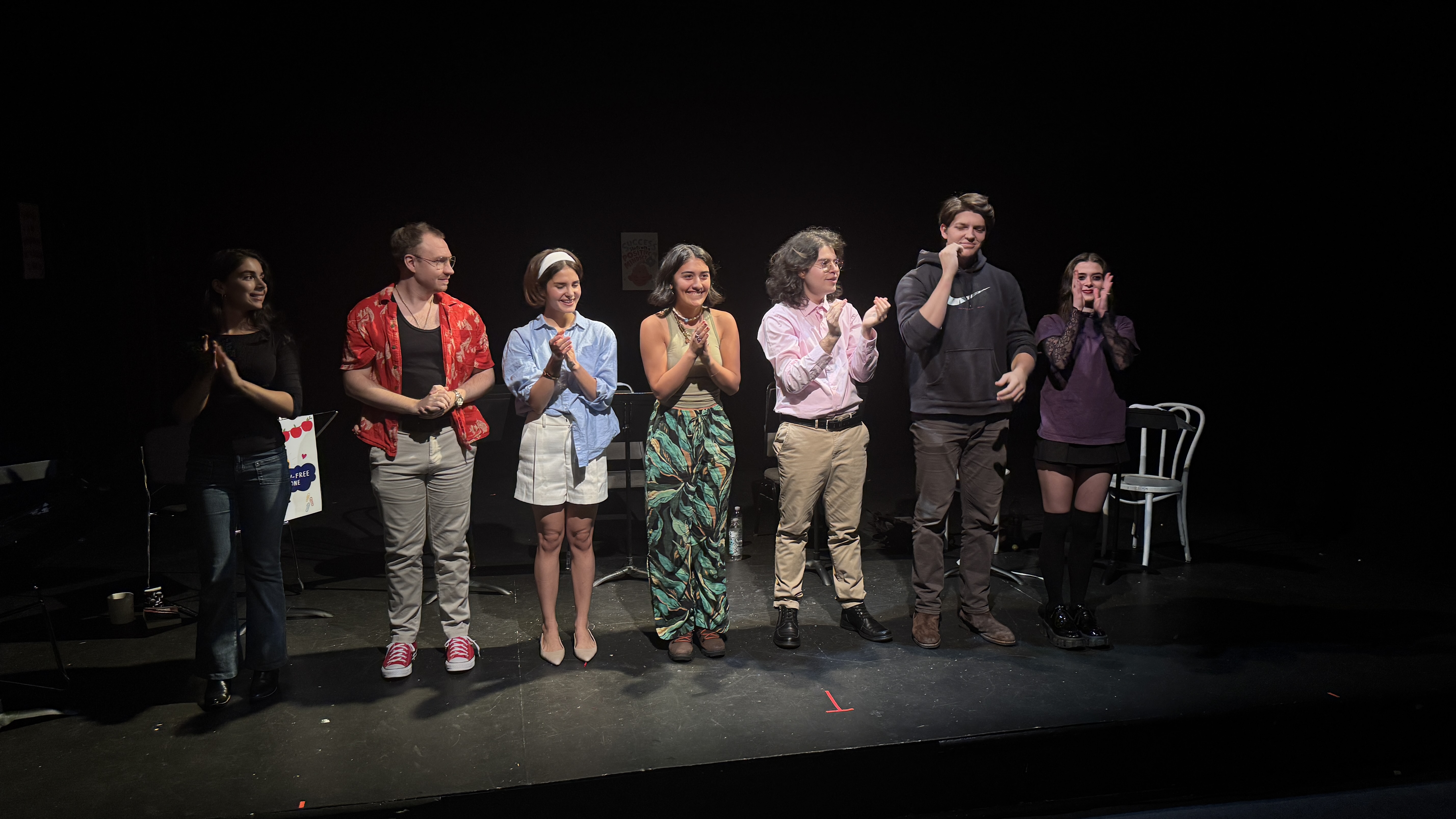 Crew capturing video and photos of the scene