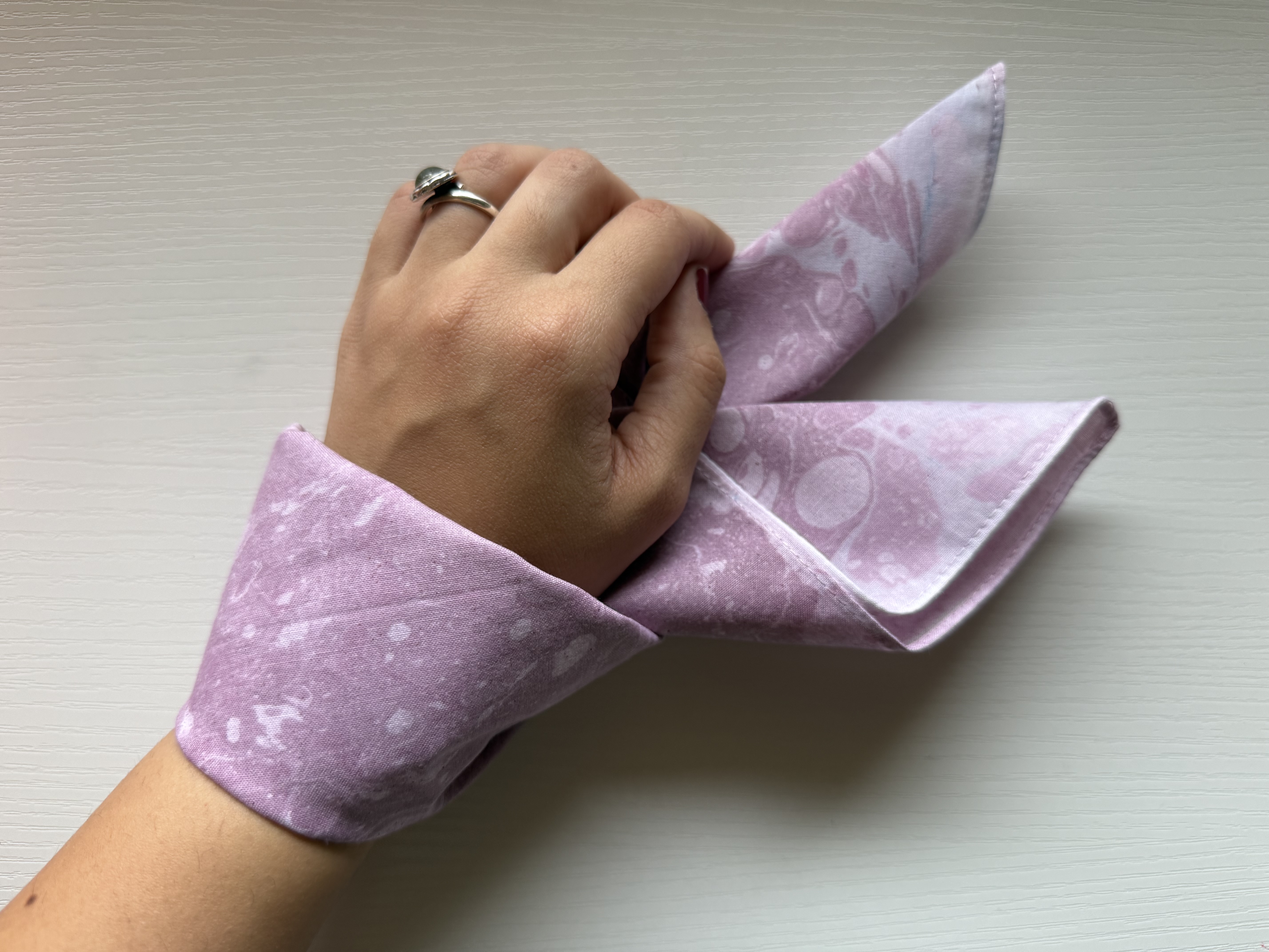 Purple Handkerchief 5